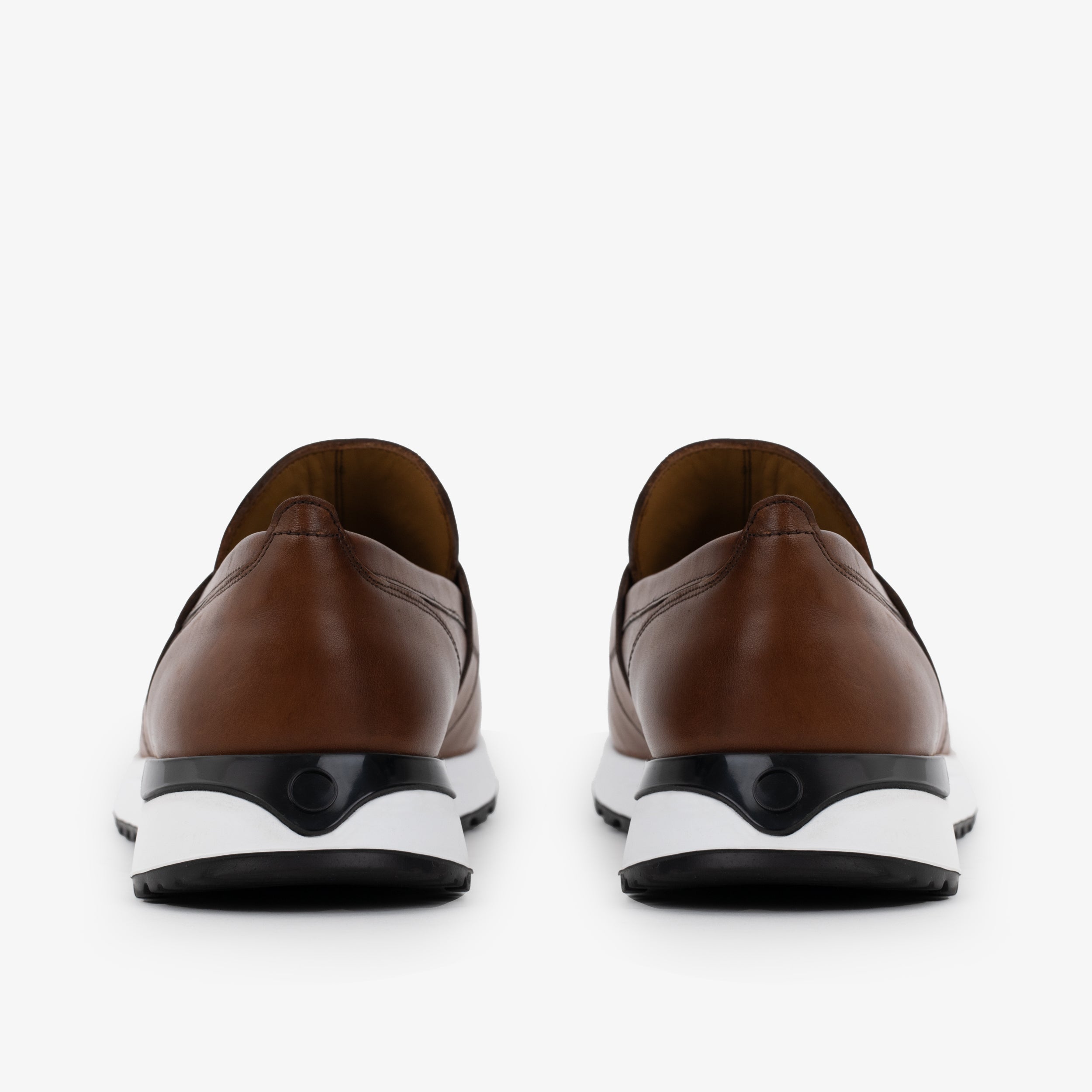 The Lara Tan Leather Men Sneaker