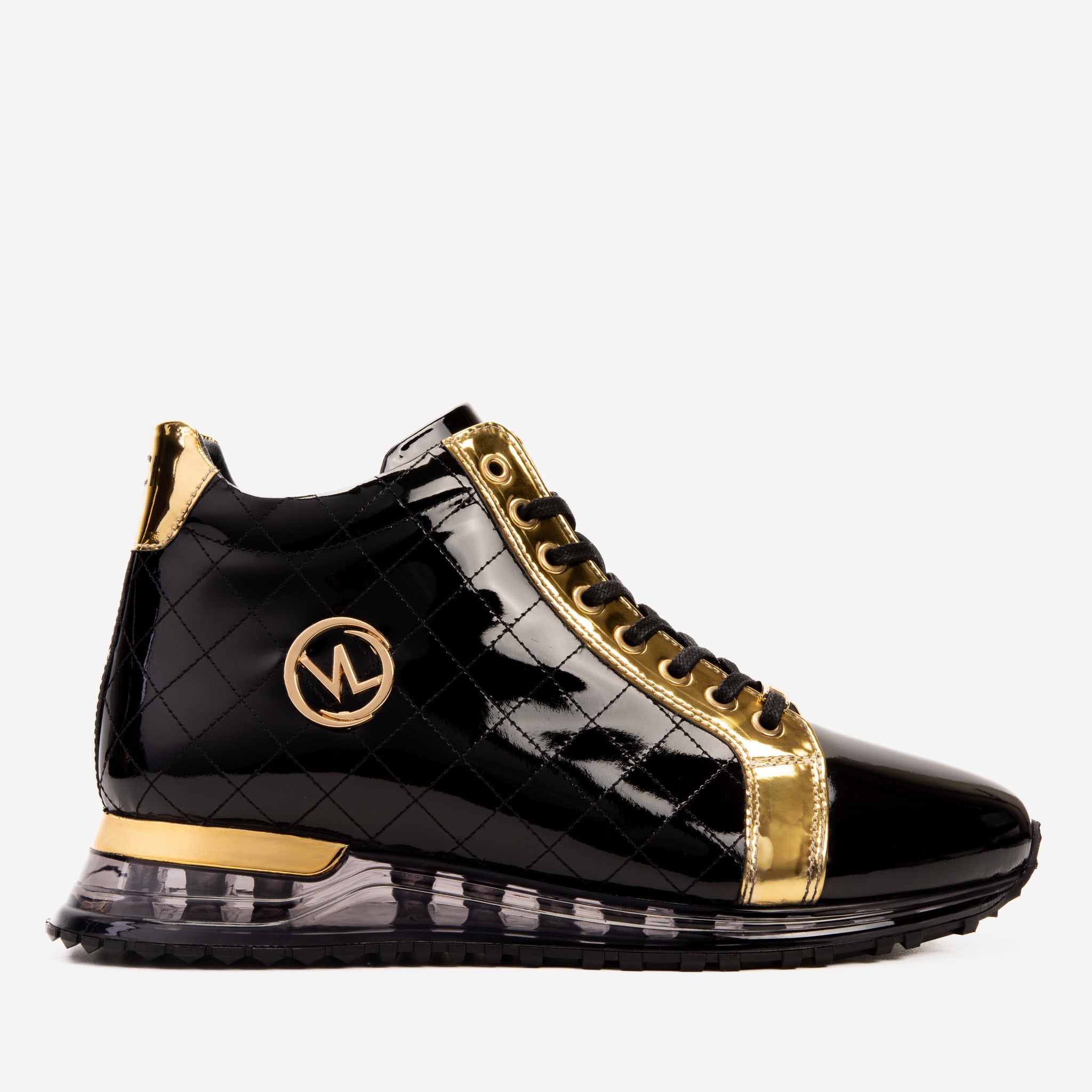 The Prestige Black & Gold  Limited Edition  High-Top Men Sneaker