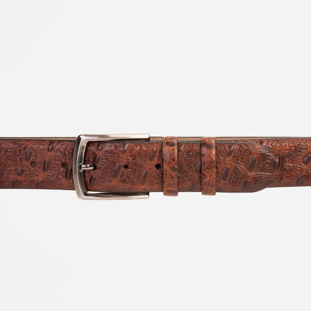 The Randor Brown Leather Belt