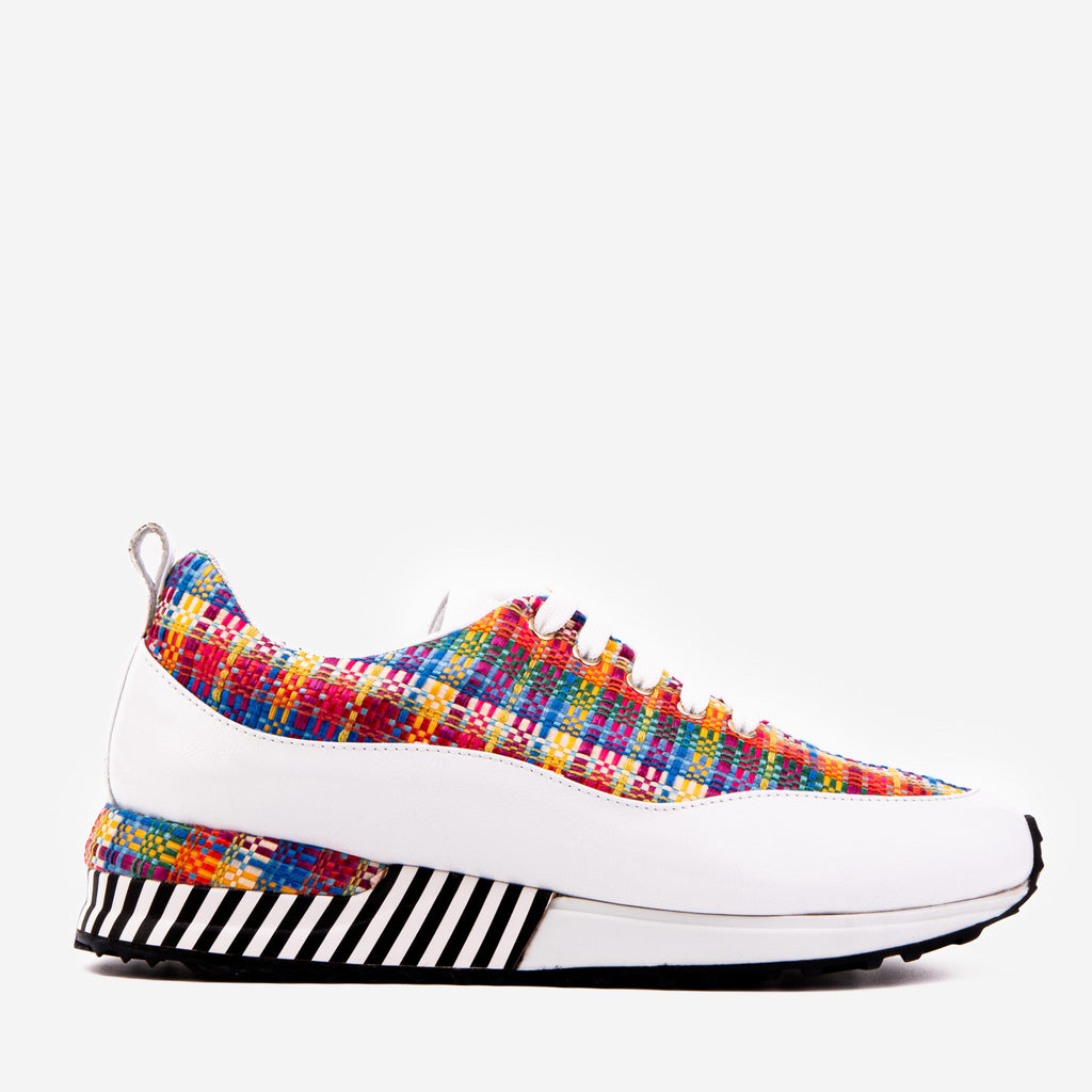 The Valencia White Leather Women Sneaker