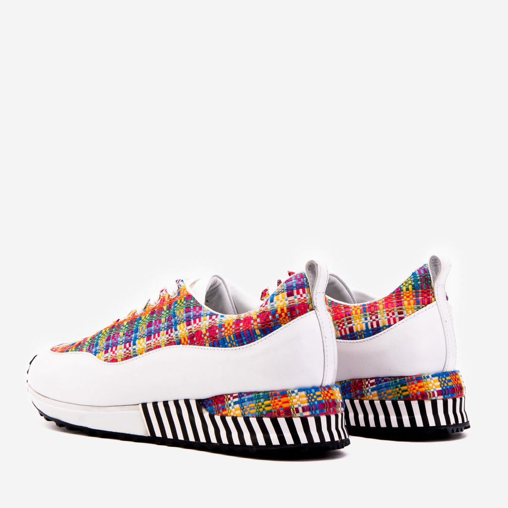 The Valencia White Leather Women Sneaker