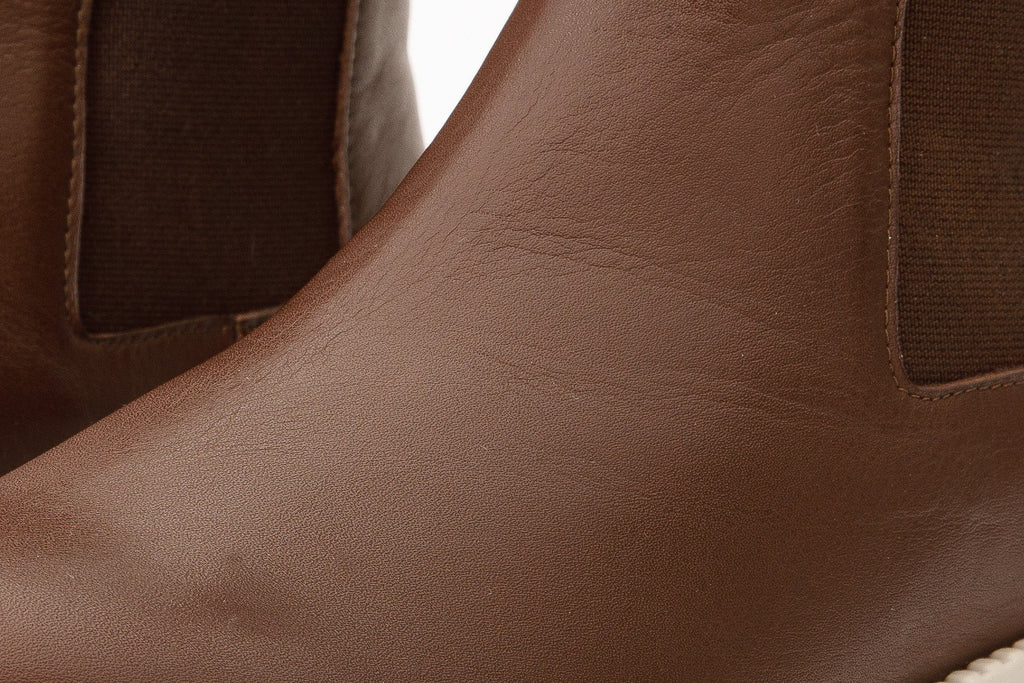 The Olga Brown Leather Boot FINAL SALE!