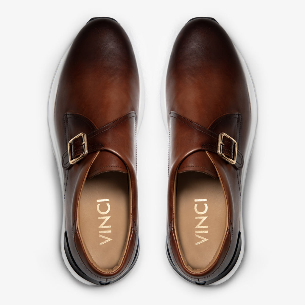The Luxe Tan Buffalo Leather Women Sneaker